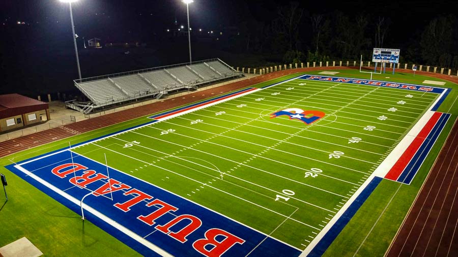 Bullard ISD Panther Stadium in Bullard Texas