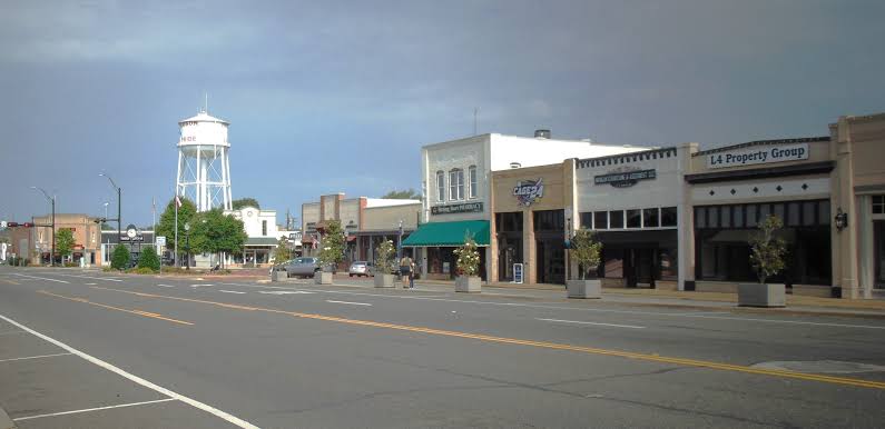 Historic downtown Henderson Texas